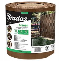 TAŚMA OGRODZENIOWA PCV BRĄZOWA 19 CM X 35 M OSŁONA NA OGRODZENIE PŁOT