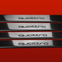 Listwa progowa AUDI Q7 4L QUATTRO Stal nierdzewna 304 połysk 4szt
