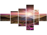 100CM 180CM OBRAZ 6 ELEM PIĘKNY KRAJOBRAZ ŚCIENNY