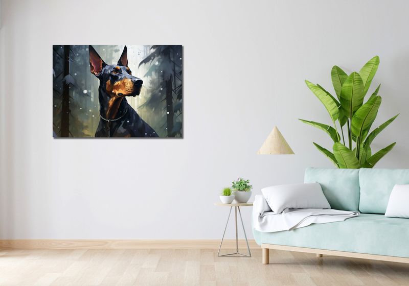 Obraz 100x70cm Odwaga w Oczach zdjęcie 2
