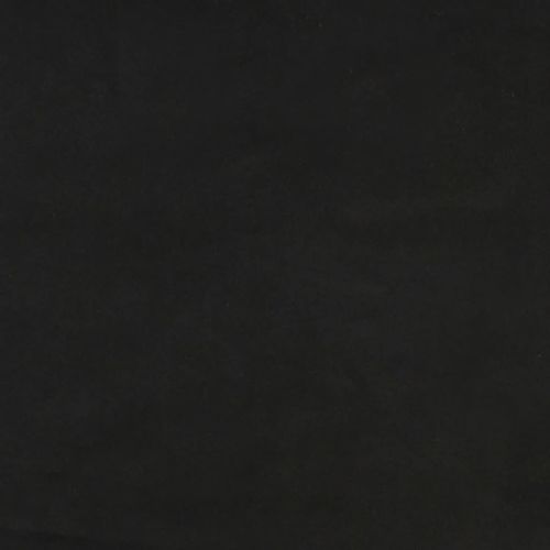 Podnóżek z drewnianymi nóżkami, czarny, obity aksamitem na Arena.pl