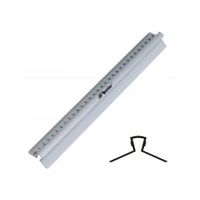 LINIJKA Z UCHWYTEM 15CM KT LENIAR