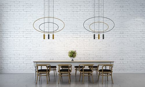 Lampa wisząca HOLAR 2 CZARNY na Arena.pl