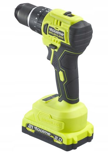 Wiertarko wkrętarka UDAROWA Bez szczotkowa aku 2x21V Li-ion toolme na Arena.pl