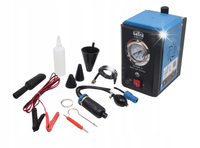 GENERATOR DYMU TESTER SZCZELNOŚCI ZADYMIARKA + ADAPTERY + MANOMETR ZESTAW