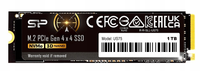 SP Silicon Power 1TB US75 NVMe 4.0 Gen4x4 PCIe M.2 R/W 7,000/6,000 MB/s