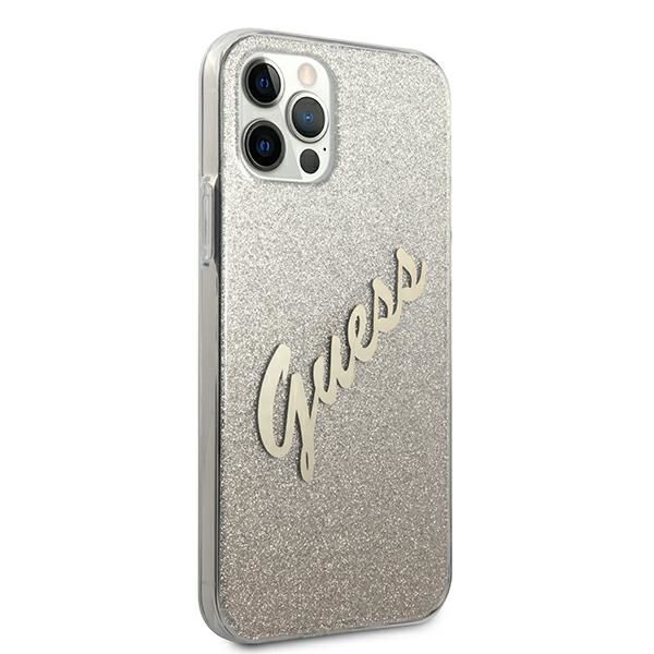 Etui Guess do iPhone 12 Pro Max, Złoty zdjęcie 4