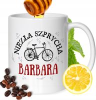 Kubek Dla Barbary Koleżanki Przyjaciółki Prezent Z Nadrukiem Biały 330Ml