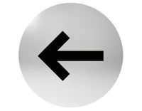 PRZYKLEJANE OZNACZENIE NA DRZWI STRZAŁKA