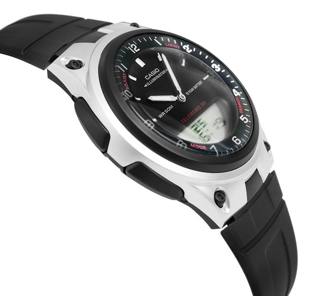 zegarek męski casio dual aw-80-1avdf + box zdjęcie 2