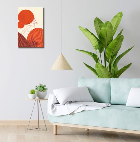 Obraz 30x50cm Ciepło Czerwieni na Arena.pl