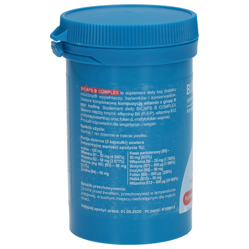 ForMeds BICAPS Witamina B COMPLEX metylo KOMPLEKS na Arena.pl