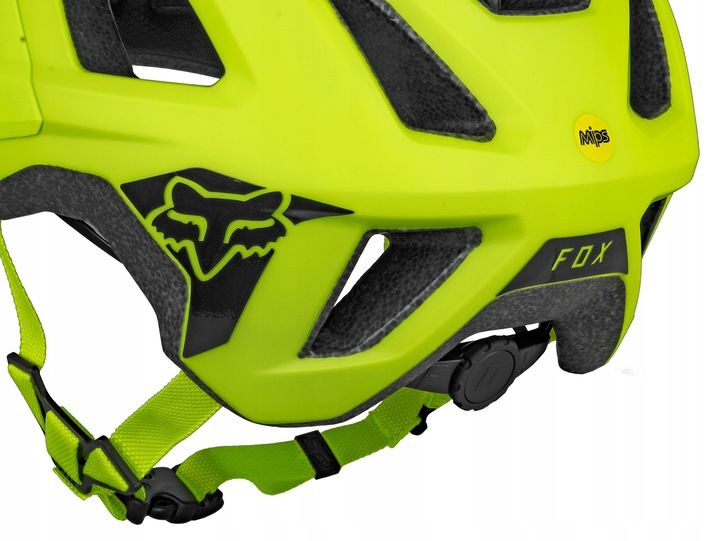 KASK FOX MAINFRAME HLMT MIPS YELLOW 55-59 CM / M zdjęcie 8