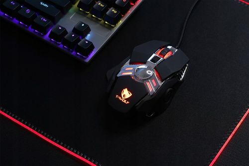 MYSZKA GAMINGOWA MYSZ DLA GRACZY LED RGB 6400DPI na Arena.pl