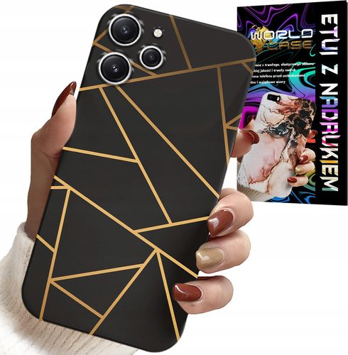 ETUI DO XIAOMI REDMI 12 4G - ELEGANCKIE MODNE WZORY OBUDOWA CASE na Arena.pl