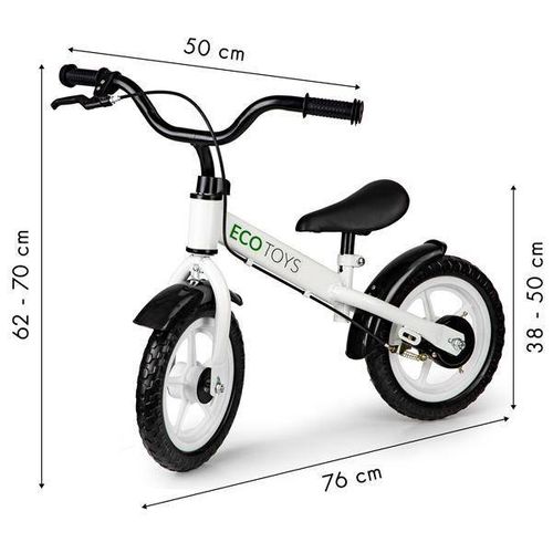 Rowerek biegowy z hamulcem Ecotoys na Arena.pl