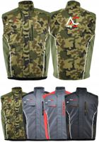 ODZIEŻ firmowa robocza Kamizelka ocieplana Z HAFTEM TWOIM LOGO TEKSTEM