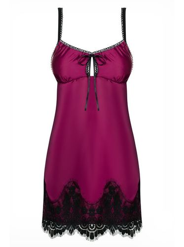 Satynowa Koszulka i Stringi - Obsessive 861-CHE-5 S/M na Arena.pl