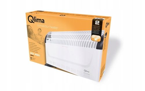 GRZEJNIK ELEKTRYCZNY KONWEKTOROWY DOMOWY 2000W TERMOSTAT QLIMA na Arena.pl