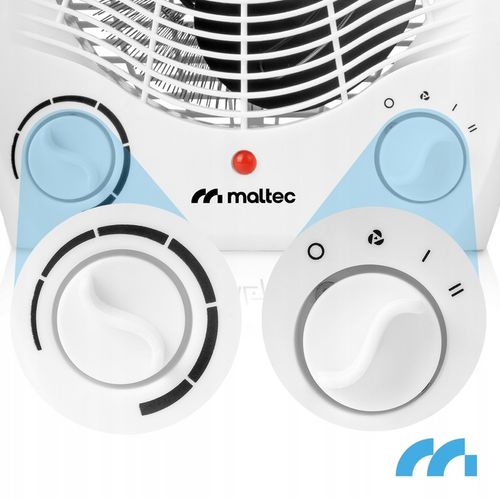 FARELKA TERMOWENTYLATOR GRZEJNIK ELEKTRYCZNY TERMOSTAT 2000W MAŁY na Arena.pl