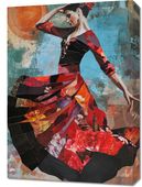 Obraz 50x70cm Taniec Flamenco
