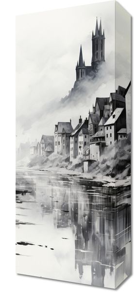 Obraz 20x50cm Mglisty Refleks zdjęcie 1