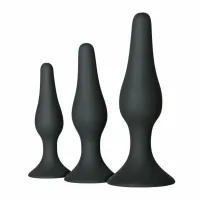 easytoys zestaw 3 korkow anatomicznych silikonowych - treningowy komplet