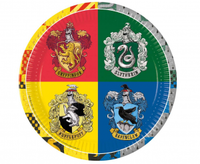 talerzyki papierowe harry potter 23cm, 8szt