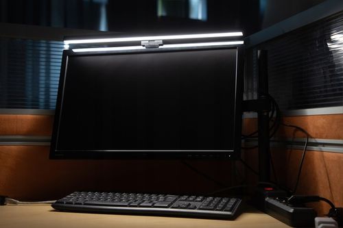 LAMPKA LED NA MONITOR DO KOMPUTERA NOCNA REGULOWANA MOCNA LISTWA 50CM USB-C na Arena.pl