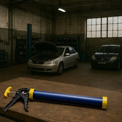 Pistolet do silikonu wyciskacz do mas kiełbas 600ml Mocny Wytrzymały na Arena.pl