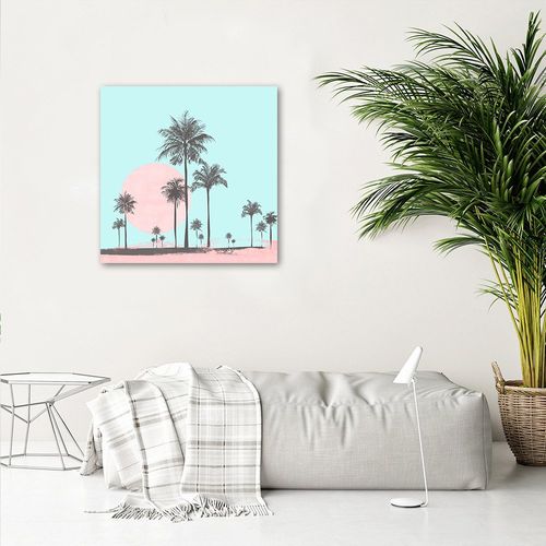 Deco Panel, Abstrakcyjne palmy 40x40 na Arena.pl