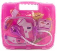 KX9182 Zestaw lekarza w walizce + światła różowy 9900