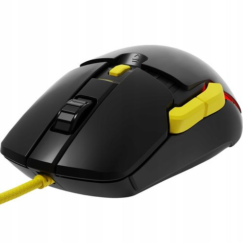 PRZEWODOWA MYSZKA GAMINGOWA 12400 DPI WYMIENNE PANELE MODECOM VOLCANO JAGER na Arena.pl