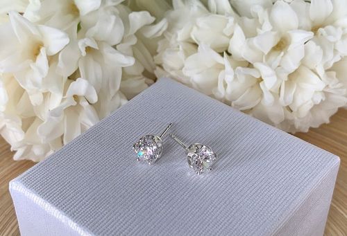 KOMPLET BIŻUTERII SREBRNEJ CYRKONIE dla NIEJ NA PREZENT SREBRO PRÓBA 925 na Arena.pl