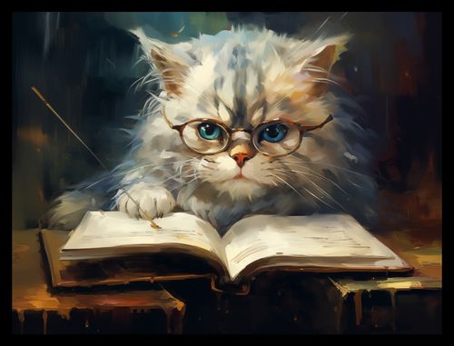 Plakat 40x30cm Ucz Się Ucz na Arena.pl