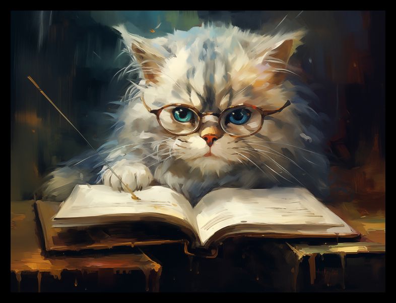 Plakat 40x30cm Ucz Się Ucz zdjęcie 2