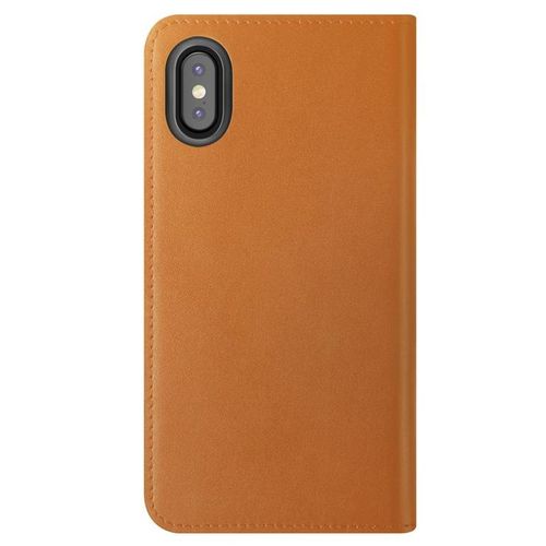 Etui VRS Design Genuine Leather Diary iPhone X Brown na Arena.pl