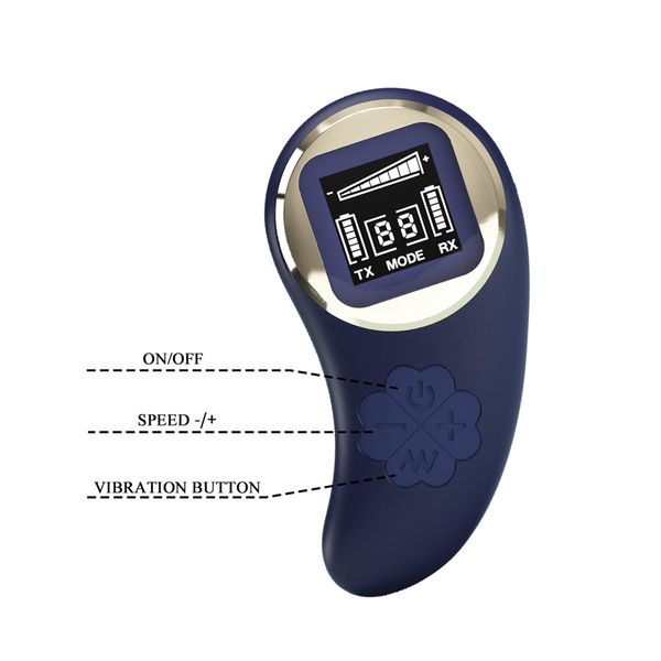 PRETTY LOVE - Mina-10 vibration functions 9 speed levels, Wireless zdjęcie 8