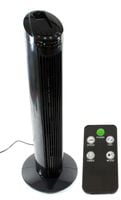 WENTYLATOR KOLUMNOWY PODŁOGOWY PILOT TIMER CZARNY 50W 74CM