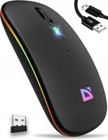 Cicha Mysz Myszka Bluetooth Bezprzewodowa Płaska Akumulatorowa Cichy Klik