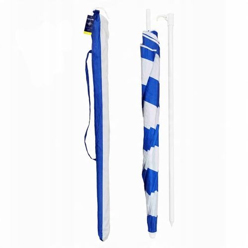 Parasol Plażowy Ogrodowy Łamany Filtr UV 50 + Pokrowiec Captain Mike na Arena.pl