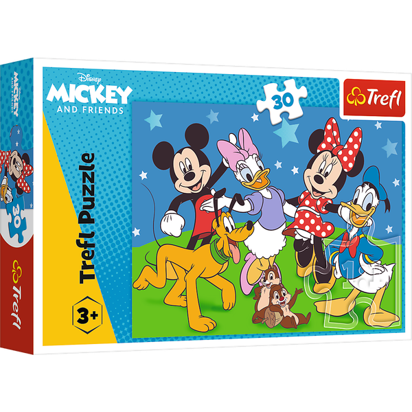 Puzzle - 30 - Mysie sprawy - Disney - Trefl 18309 zdjęcie 1