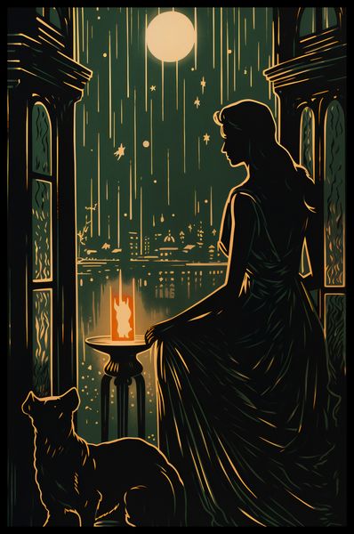 Plakat 53x81cm Nocne Szeptanie zdjęcie 2