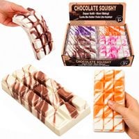 gniotek squishy 16 x 7 x 2cm czekolada marmurkowa