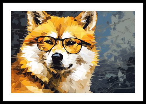 Plakat 45x30cm Intelektualny Psiak na Arena.pl