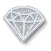 Przypinka Ozdoba Crocs Charms Jibbitz Pin Do Butów Purple Diamonds