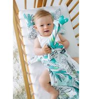 Pieluszka Bambusowa z Jonami Srebra (Ananasy)