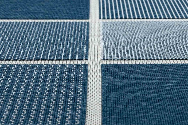 RUG/LU/WINK/SQUARES/BLUE/80x150 zdjęcie 4