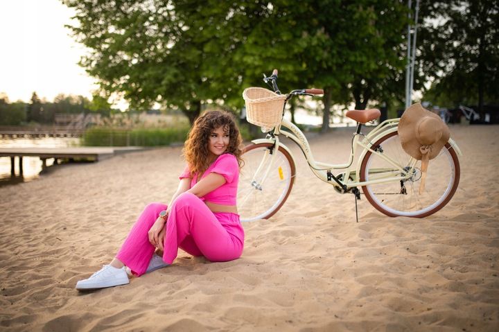 DAMSKI ROWER MIEJSKI 28 EVERMORE 7 SHIMANO CZARNY zdjęcie 10