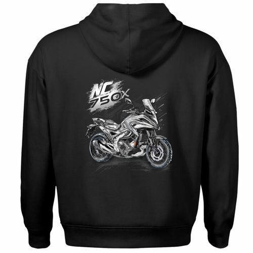 Bluza z kapturem motocyklowa z motocyklem na motor Honda NC 750 X NC750 NC750X męska czarna XXL na Arena.pl